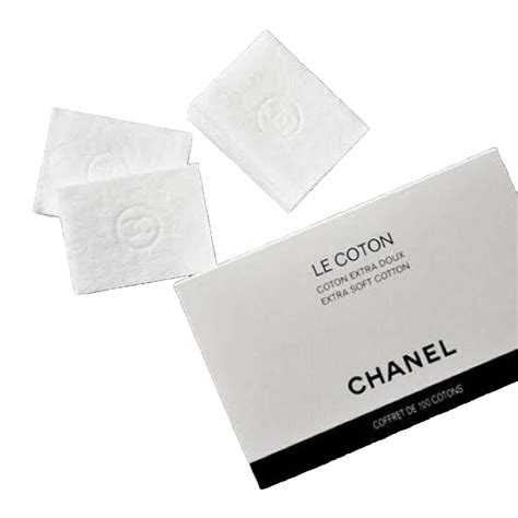 chanel wipes|chanel le coton pads.